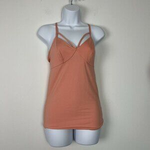 Better Bodies Waverly Strap Top Peach Size Small NWT
